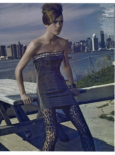 Sophie Vlaming  Marie Claire Italy September 2010 photographer Jacques Olivar 